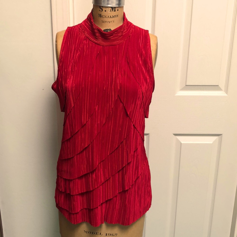 Holiday blouse, Dressbarn Size L